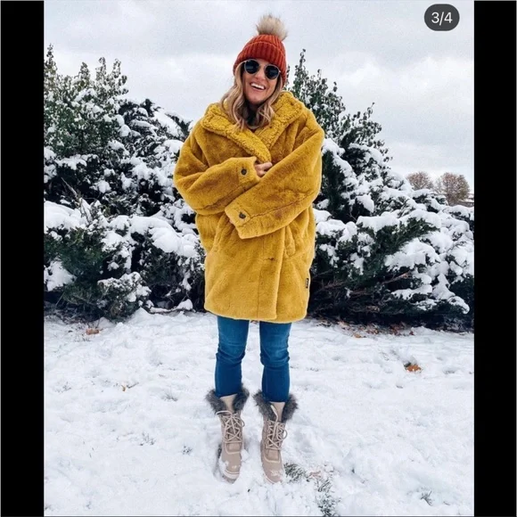 SOREL Joan of Arctic Next Faux Fur Waterproof Boot size 10 - Picture 2 of 13